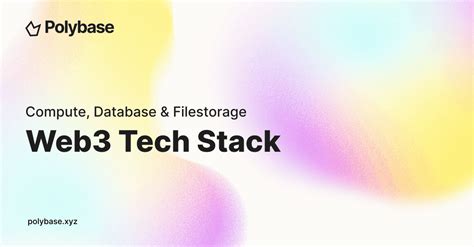 Web3 Tech Stack に対する画像結果