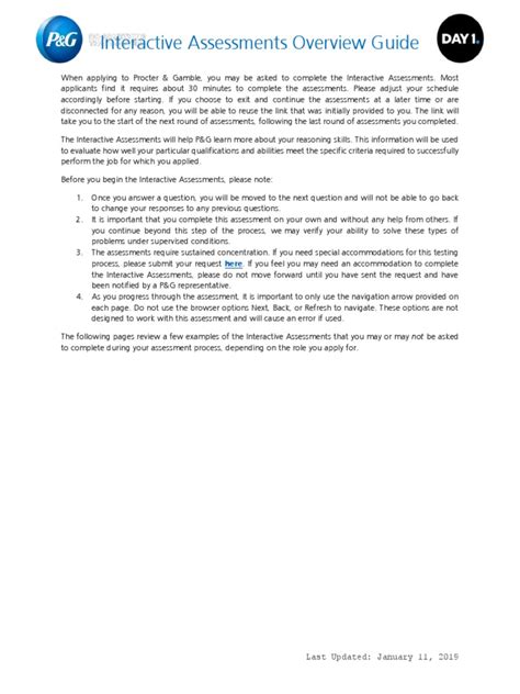 Assessment for Interactive Module に対する画像結果