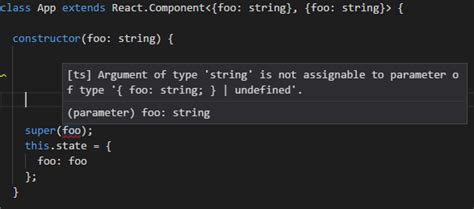 Toradh íomhá ar TypeScript Type Mismatch