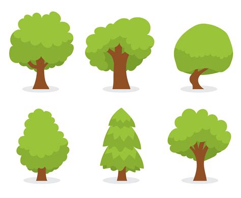 Cartoon Tree Top Vector に対する画像結果