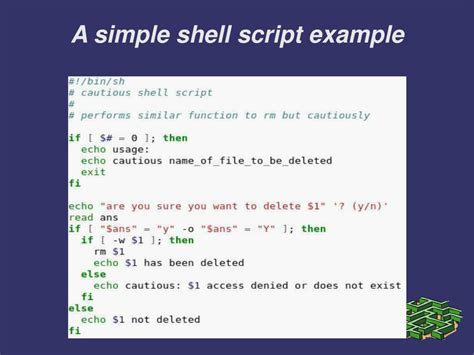 Image result for Writing a Simple Shell Script Answers