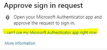 Image result for Microsoft Authenticator One Time Passcode