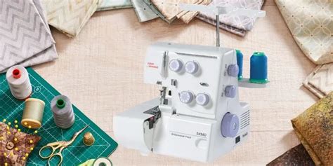 Toradh íomhá ar Janome Serger 3434D