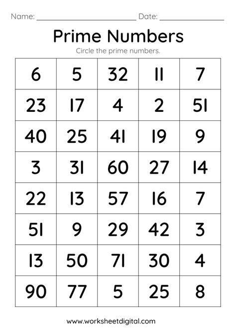 Worksheet On Types of Numbers に対する画像結果