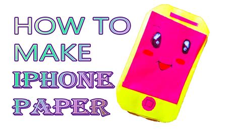 Image result for How Do You Make a Paper iPhone