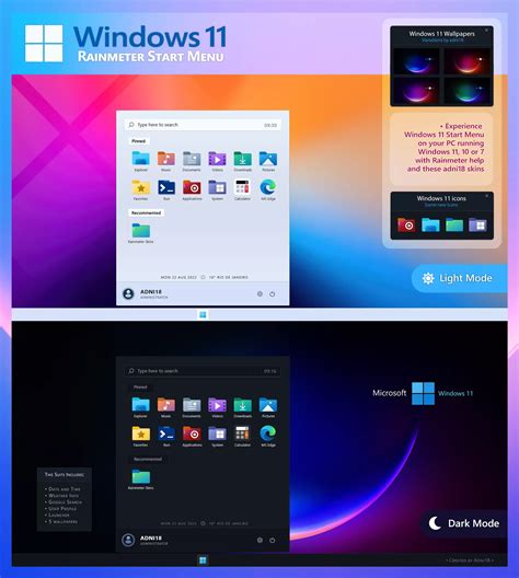Windows 11 Start Menu Skins に対する画像結果