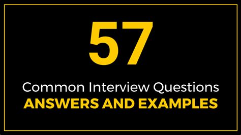 Image result for Interview Questions and Answers Examples