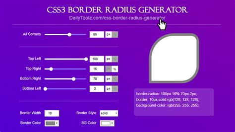Toradh íomhá ar Round Border CSS Code