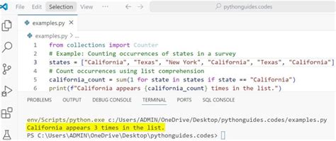 Image result for Count Appearances in String Python