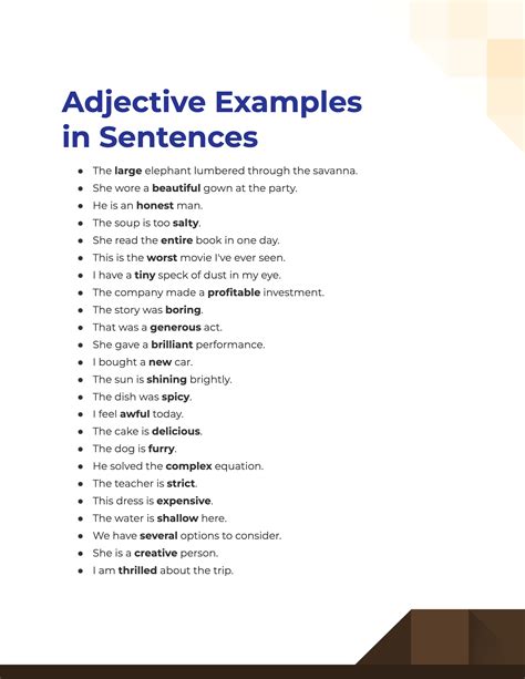 Image result for Adjective Phrase Examples Sentences