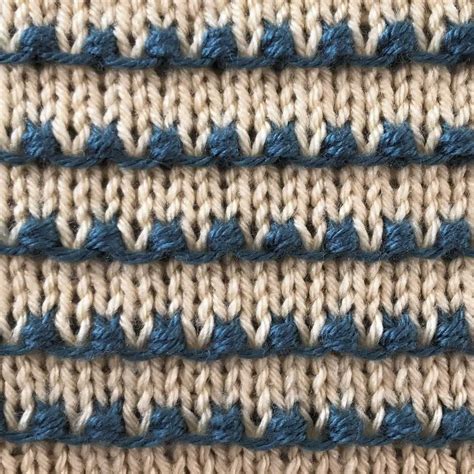 Toradh íomhá ar 2 Color Slip Stitch Knit Patterns