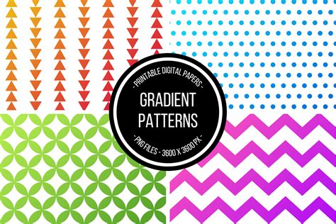 Gradient and Pattern Graphic Design Examples に対する画像結果
