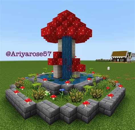 Image result for How to Make a Mushroom House in Minecraft Easy