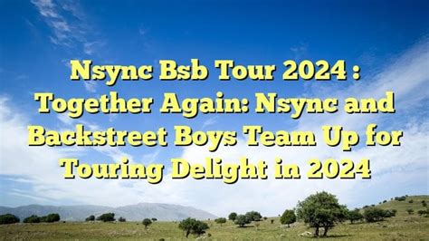 Nsync and BSB に対する画像結果