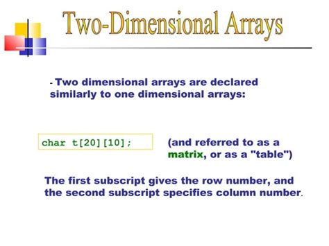 Image result for Two Dimensional Array