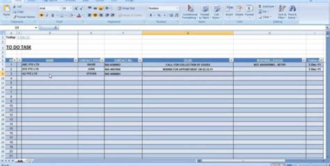 Image result for Task Manager Spreadsheet