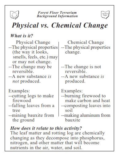 Image result for 20 Examples of Physical Changes