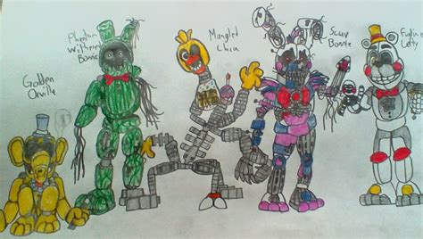 Image result for Random F-NaF Characters Generator