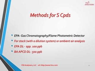 Toradh íomhá ar Flame Photometric Detector FPD