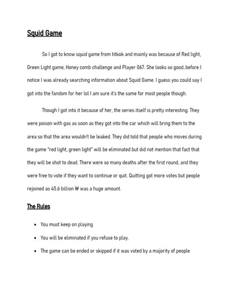 Squid Game Game Rules Map に対する画像結果
