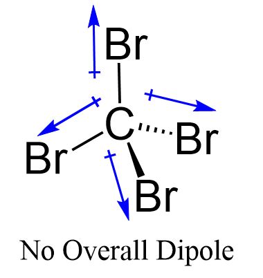 Toradh íomhá ar CBr4 Electron Geometry
