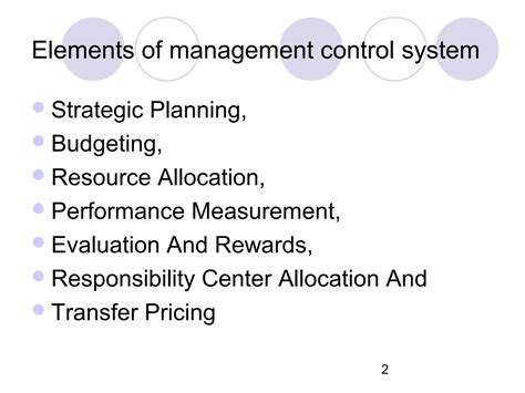 Image result for Management Control System Definition