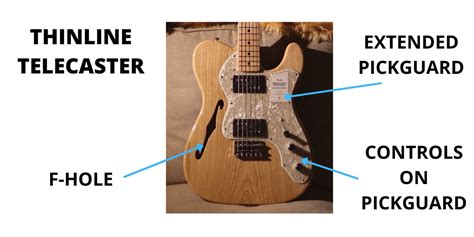 Telecaster vs Thinline に対する画像結果