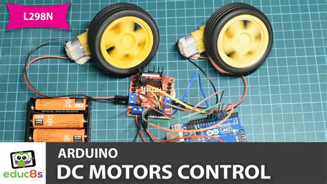 Image result for Arduino DC Motor Control L298
