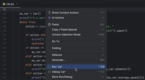 Image result for PyCharm Runing View