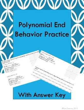 Image result for End Behavior Worksheet