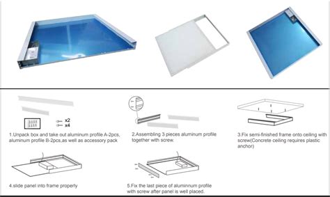Toradh íomhá ar LED Panel Mounting