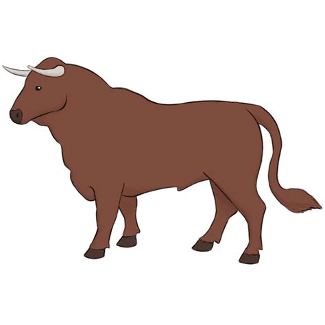تصویر کا نتیجہ برائے Simple Bull Drawing