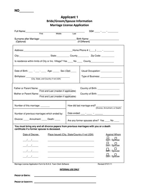 Image result for Wedding License Application