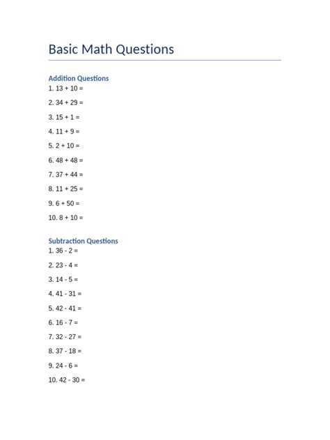 Image result for Basic Math Question for Interview