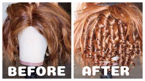 Image result for How to Fix Curls On Curly Wig