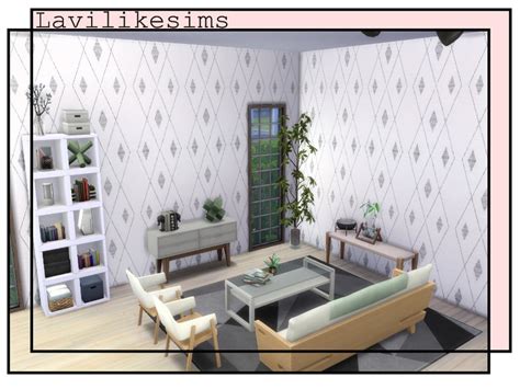 Image result for Sims 4 Living Room Wallpaper CC