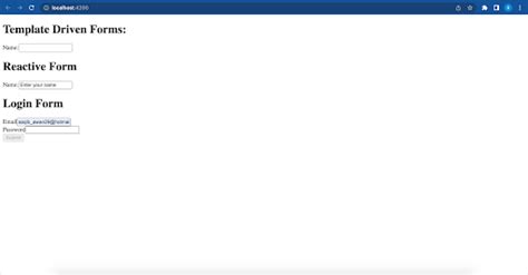 Toradh íomhá ar Validation for Contact Form in Angular