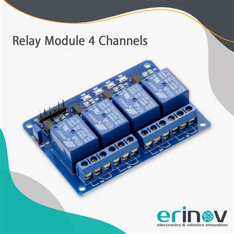 Image result for 4 Channel Relay Module External Supply