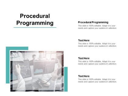 Image result for Procedure Oriented Programming Language PPT