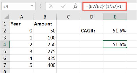 CAGR Formula Calculator Excel に対する画像結果