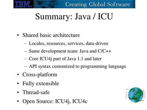 Toradh íomhá ar Internatioalization in Java PPT