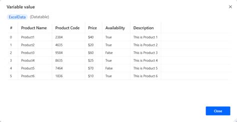 Image result for Power Automate Table Variable