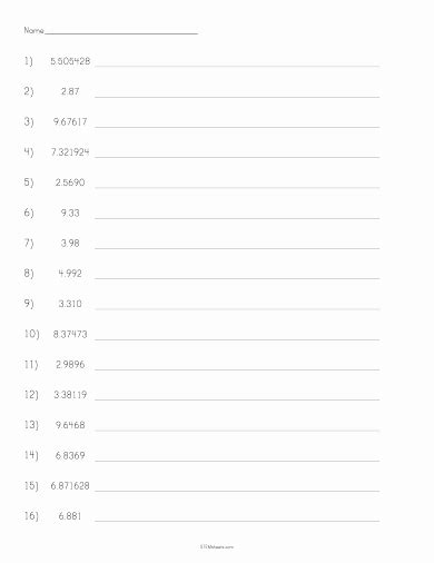 Toradh íomhá ar Decimal Place Value Chart Expanded Form