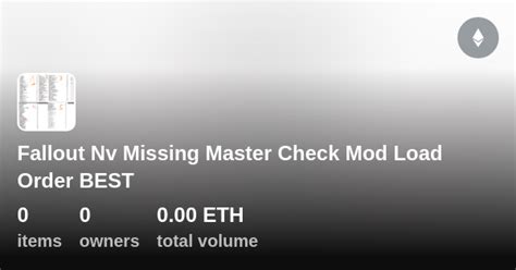 Toradh íomhá ar Fallout NV Load Order