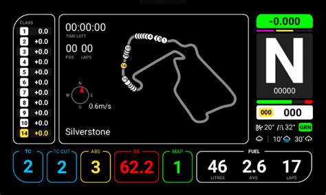 Image result for Sim Dashboard Track Map