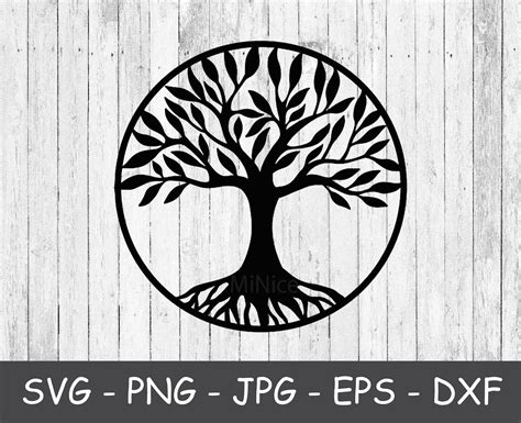 Toradh íomhá ar SVG Tree of Life Decals