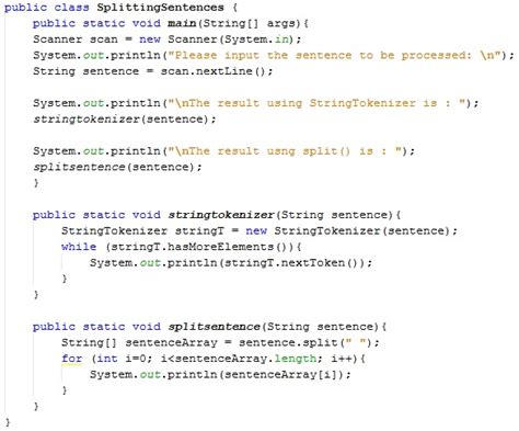 Image result for Split the Word in Java Using Before or After