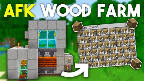 Résultat d’images pour How to Make a Wood Farm in Minecraft Java