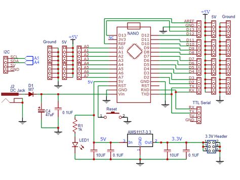Toradh íomhá ar Arduino Nano Breakout Board Dimensions PDF