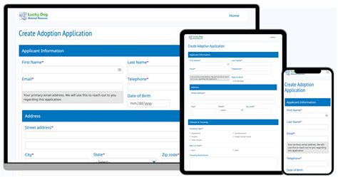 Electronic Forms App-க்கான படிம முடிவு